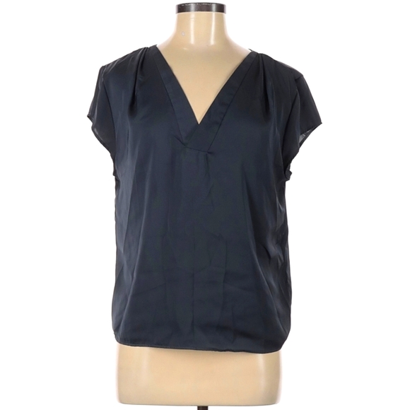 H&M Tops - H&M Concious Blue Satiny Top